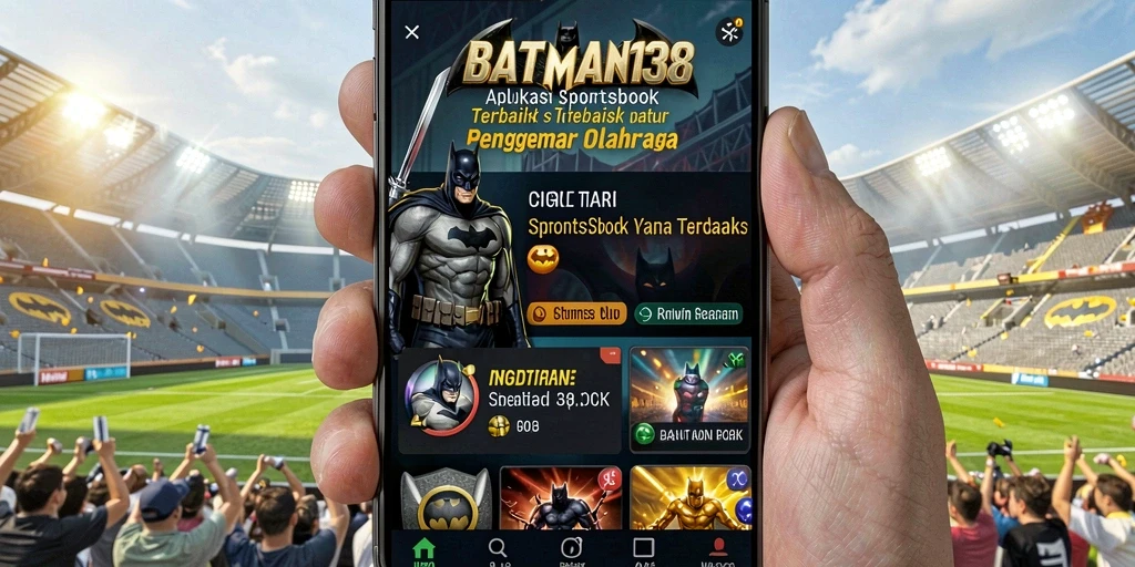 Tampilan gameplay taruhan olahraga di BATMAN138.