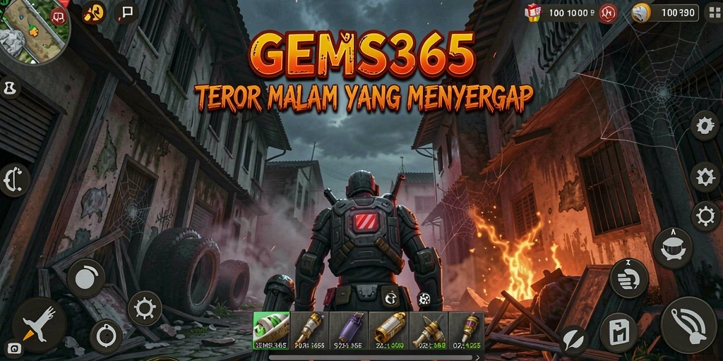 GEMS365 menghadirkan gameplay mencekam penuh teror.
