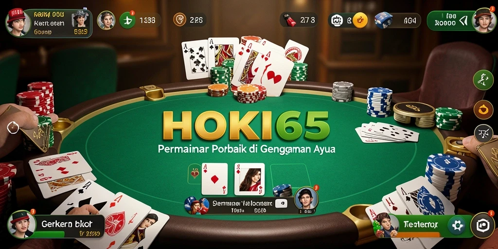 Tampilan gameplay HOKI65 yang menarik dan interaktif di ponsel.