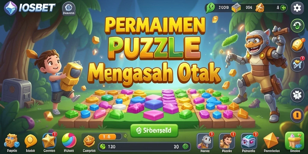 Screenshot gameplay IOSBET yang menampilkan tantangan Puzzle yang menarik.
