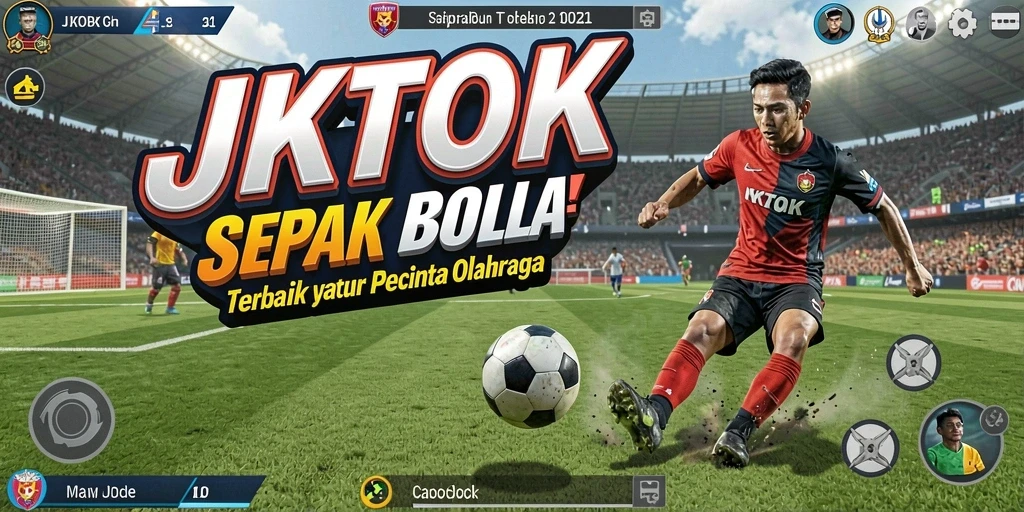 Tampilan gameplay seru dan dinamis dalam JKTOK.