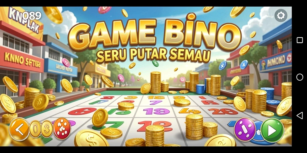 Tampilan gameplay seru di KNO89 dengan suasana Bingo yang menyenangkan.
