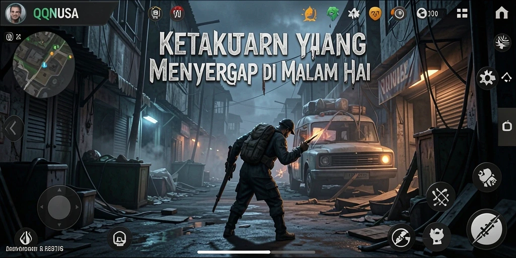 Gameplay menegangkan di dunia horor yang mencekam.