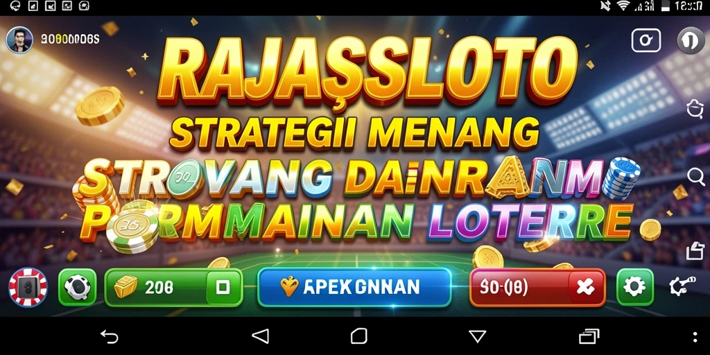 Tampilan gameplay RAJASLOTO yang penuh strategi dan tantangan.